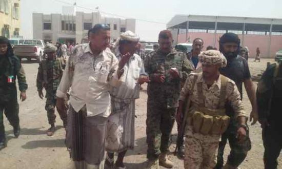 مدير أمن لحج يتفقد مراكز الأمن في المحافظة استعدادا للحالات الطارئة