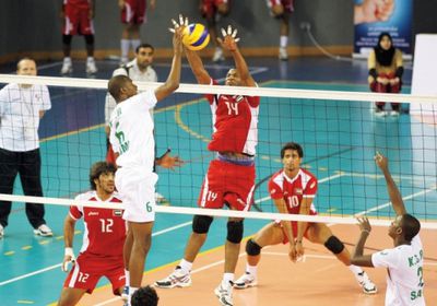 سلطنة عمان تهزم الأردن في البطولة العربية للكرة الطائرة