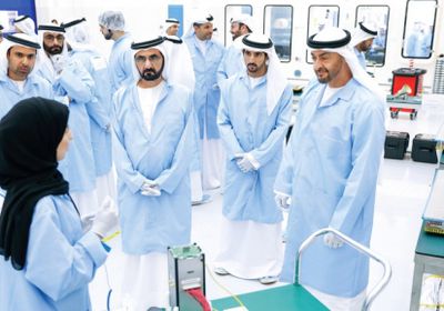 بن راشد عن إطلاق "خليفة سات": يوم جديد في تاريخ الإمارات