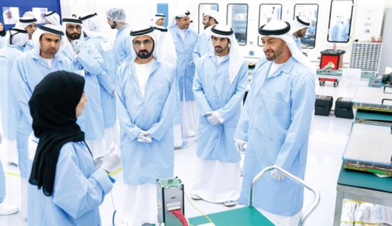 بن راشد عن إطلاق "خليفة سات": يوم جديد في تاريخ الإمارات