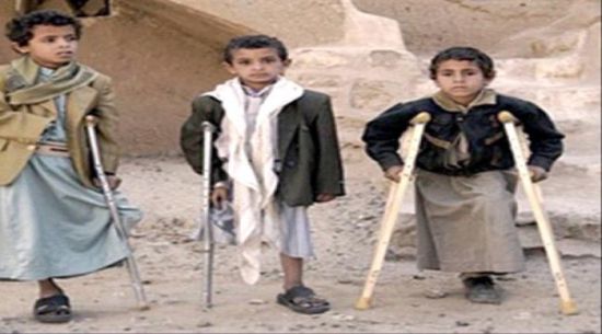 الحوثيون يجندون الأطفال المعاقين للزج بهم في المعارك «تفاصيل»
