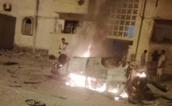 تفاصيل انفجار حي السنافر في الشيخ عثمان بعدن