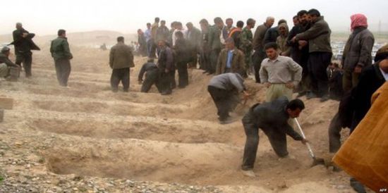 تضم 12 ألف جثة.. العثور على 200 مقبرة جماعية في العراق