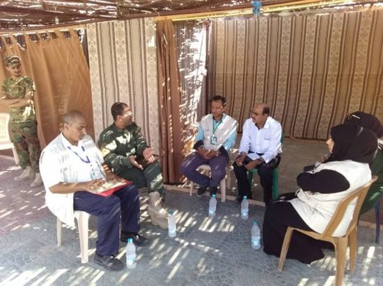 مدير أمن عدن يلتقي فريق الأمم المتحدة لحقوق الإنسان