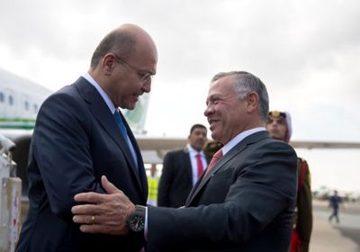 الرئيس العراقي: سنعمل على تعزيز التعاون الاقتصادي مع الأردن