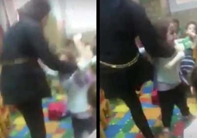 بالفيديو.. تعذيب طفلة داخل حضانة بمصر يثير الزعر