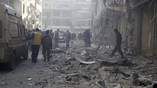 مسلحون يقصفون مدينة حلب وإصابة 50 شخصًا