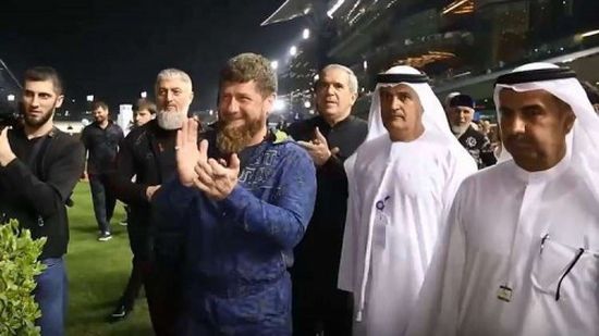حصان الرئيس الشيشاني يهزم حصان ولي عهد دبي