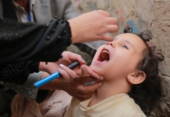 تطعيم 5 ملايين طفل.. حملة ضد شلل الأطفال في اليمن