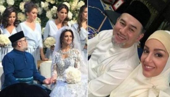 سلطان ماليزيا يتزوج ملكة جمال موسكو2015