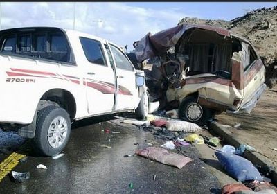 وفاة شخصين إثر حادث مروري في الضالع