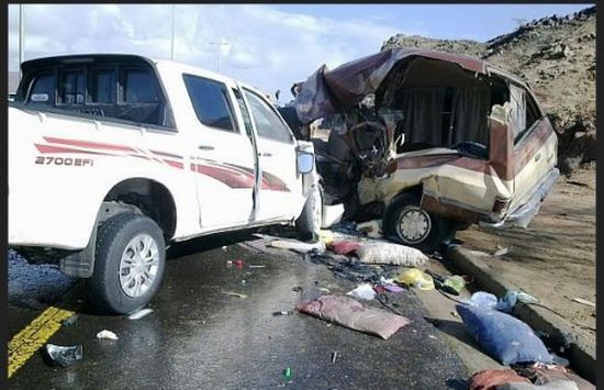 وفاة شخصين إثر حادث مروري في الضالع