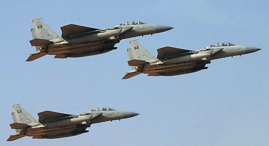 بيان جديد من التحالف حول تدمير منصة الصواريخ الحوثية بصعدة