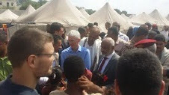 زيارة خاصة من المسؤول الأممي للشؤون الإنسانية لنازحي الحديدة