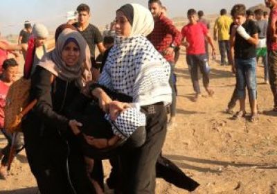 إصابة 28 فلسطينيا إثر قمع قوات الاحتلال الإسرائيلي