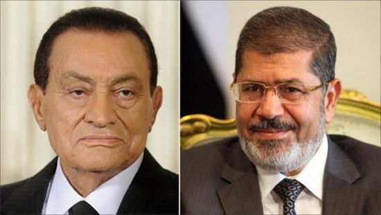 "مبارك" و"مرسي" يتصدران تويتر