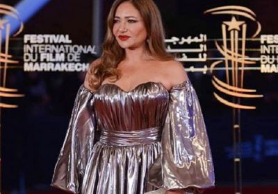 الفنانة ليلى علوي تنشر صورها بمهرجان مراكش السينمائي
