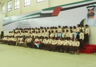 الهلال الأحمر الإماراتي ينظم العرس الجماعي الحادي عشر بالضالع (صور)