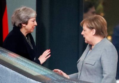 ميركل عقب لقائها بتريزا: لا مجال لإعادة التفاوض حول بريكست