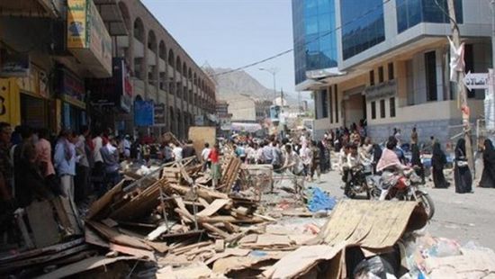 مقتل امرأتين جراء تفجير مليشيا الحوثي منزلهما بتعز