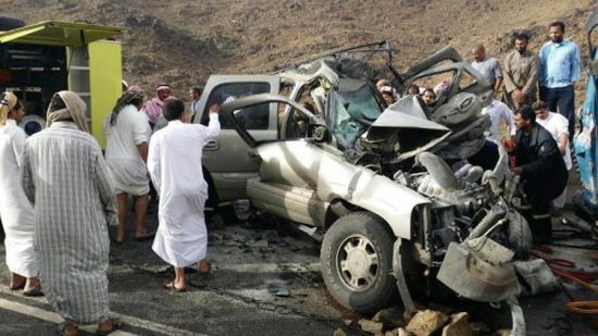 حادث مروري مروع يحصد ثلاثة أشخاص في إب 