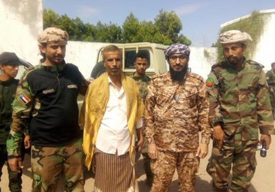 حزام لحج يتسلم المهام الأمنية في قطاع الخضراء وتكليف الردفاني قائداً (صور)