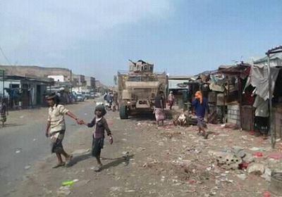 مصرع 2 في انفجار وسط مدينة المحفد بأبين