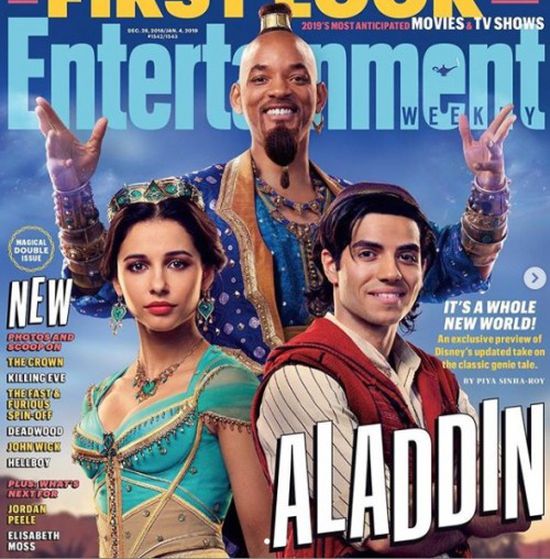 شركة ديزني تطرح صور فيلمها المقبل Aladdin