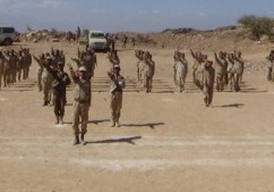 عرض عسكري بمناسبة تخريج الدفعة الثالثة من الشرطة العسكرية بالضالع