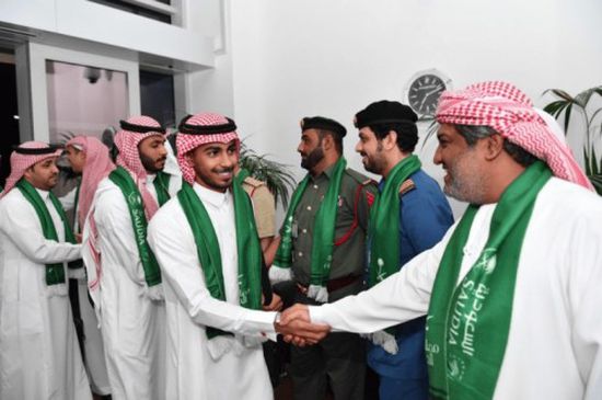 وصول بعثة المنتخب السعودي لكرة القدم إلى دبي