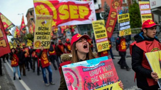 اسطنبول تشتعل بالتظاهرات ضد الفساد الحكومي