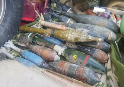 خارج عن القانون يرشد شرطة تعز عن مخزن سلاح ومعمل متفجرات