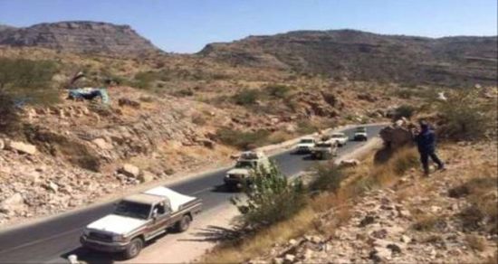 التحالف يمد قوات الجيش في دمت بتعزيزات عسكرية