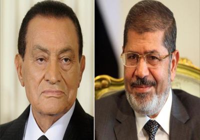 في أول مواجهة لهما.. "مبارك" و"مرسي" يتصدران تويتر