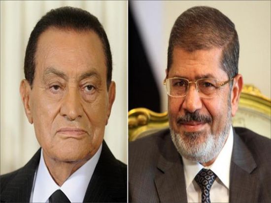 في أول مواجهة لهما.. "مبارك" و"مرسي" يتصدران تويتر