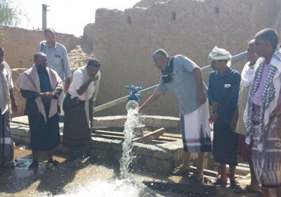 افتتاح مضخة مياه تعمل بالطاقة الشمسية في شبوة