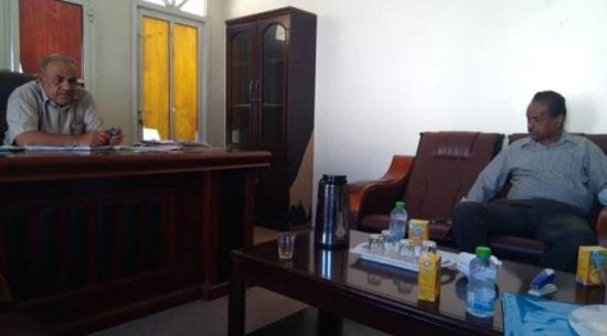 القيادة المحلية للمجلس الانتقالي بحضرموت تلتقي رئيس رابطة شهداء الاغتيالات