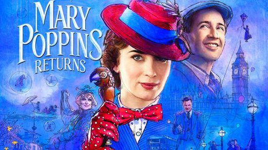 في أسبوعين.. فيلم Mary Poppins Returns يحصد 174 مليون دولار