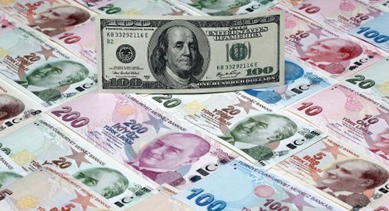 توقعات بهبوط الليرة التركية أمام الدولار قريباً