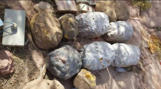 ألغام حوثية على هيئة أشجار وحجارة (تفاصيل)