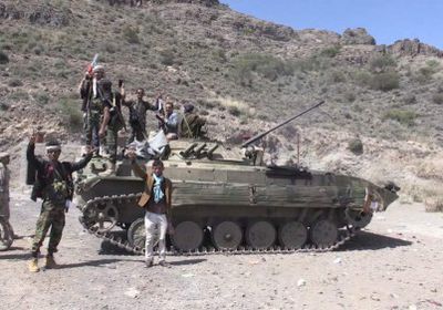 الجيش يعلن تحرير مواقع جديدة في دمت ومقتل 15 حوثيا