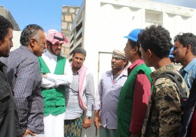 البرنامج السعودي لإعمار اليمن يقدم دعماً لكهرباء حديبو بسقطرى