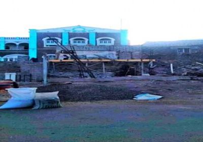 إزالة أعمال بناء عشوائي بمحيط قصر السلطان العبدلي بكريتر