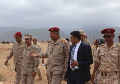 بالصور.. تدشين رمي الأسلحة الثقيلة في اللواء أول مشاة بحري