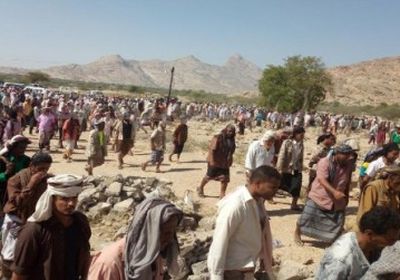 تشييع جثمان شهيد الحفل العسكري عبدالحافظ الصالحي 