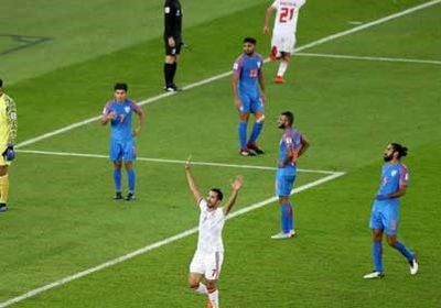 الإمارات تفوز على الهند 2-0 في كأس آسيا