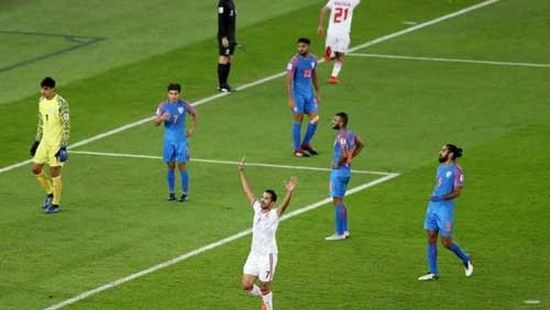 الإمارات تفوز على الهند 2-0 في كأس آسيا
