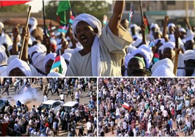 متظاهرو السودان يطلقون أسبوع "انتفاضة المدن والقرى"