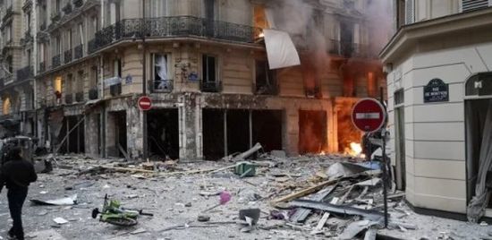  انفجار ضخم بالعاصمة الفرنسية باريس (صور)