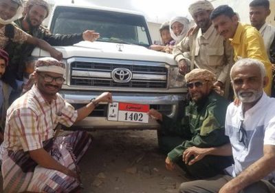 تدشين عملية ترقيم الآليات والمركبات العسكرية في أبين